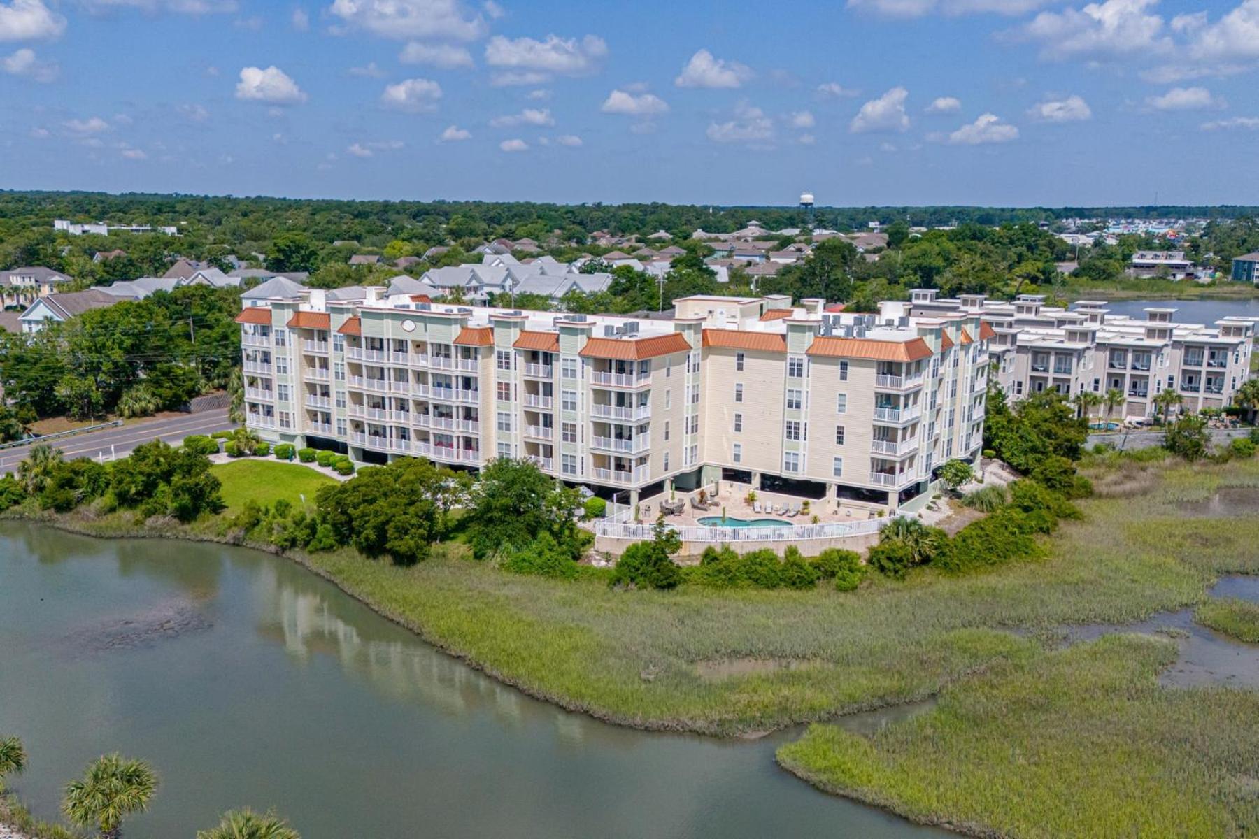 Villa Ocean Marsh Relaxing Waterfront Loft Unit 403 Myrtle Beach Exterior foto
