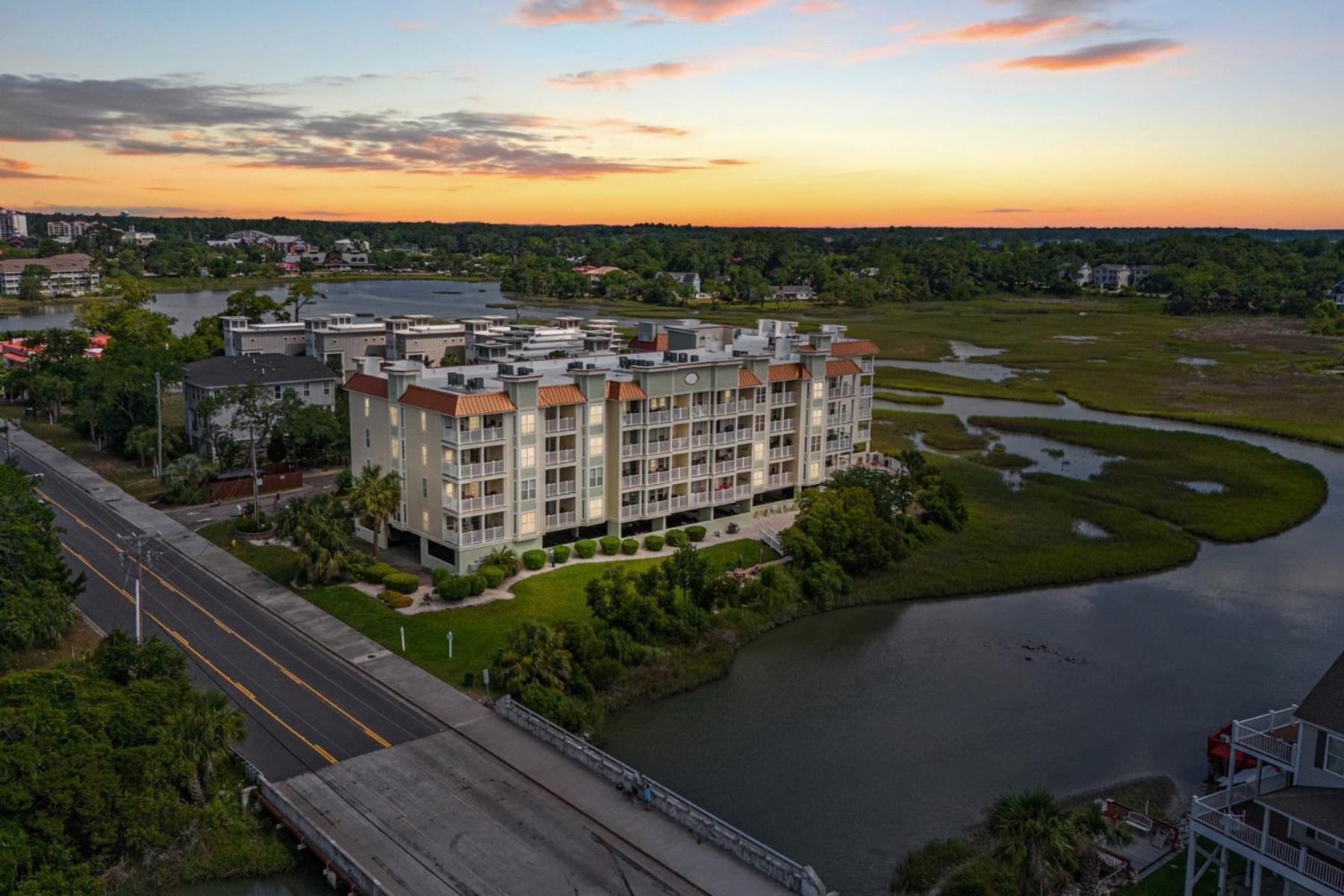 Villa Ocean Marsh Relaxing Waterfront Loft Unit 403 Myrtle Beach Exterior foto