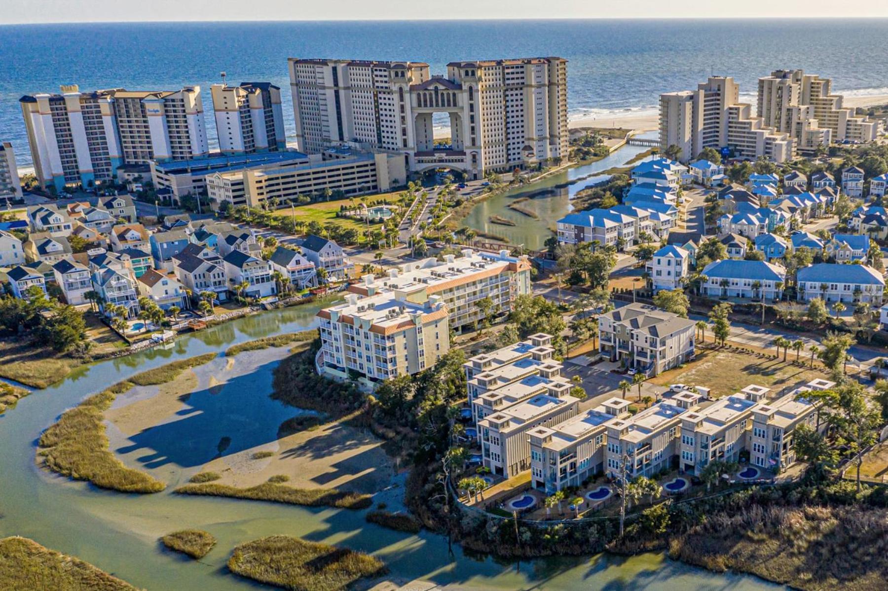 Villa Ocean Marsh Relaxing Waterfront Loft Unit 403 Myrtle Beach Exterior foto